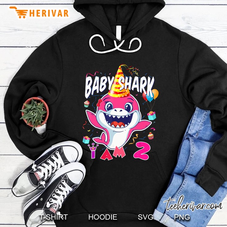 Baby Shark I Am 2 Hoodie