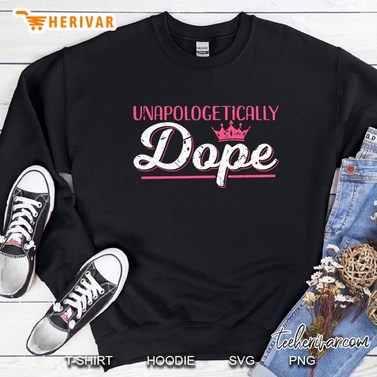 Unapologetically Dope Pink Crown Version Sweatshirt