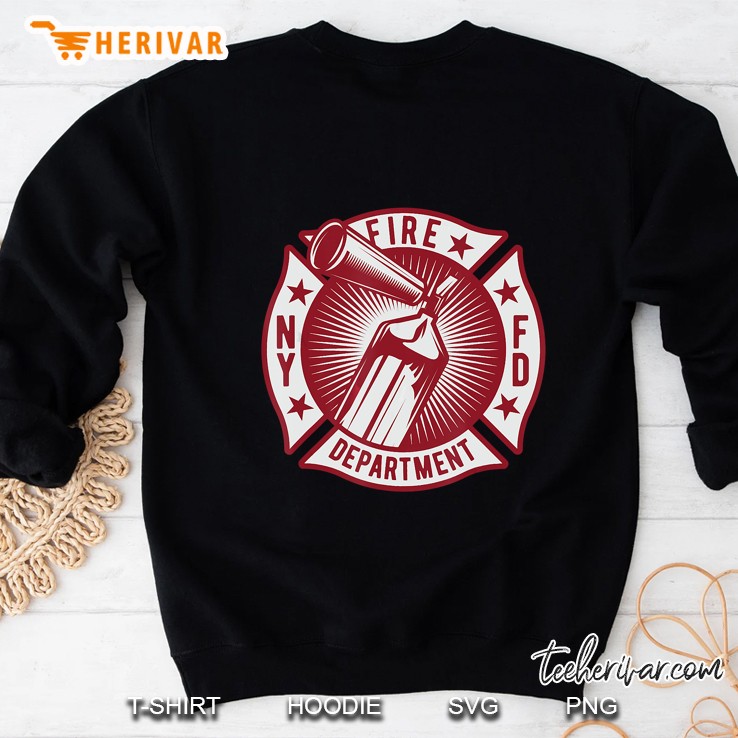 Ny Fire Department Fd Fire Extinguisher Version Sweatshirt