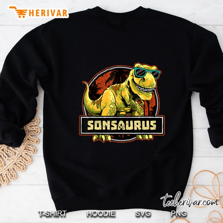 Sonsaurus T Rex With Glasses Version Sweatshirt