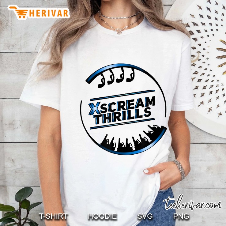 Xscreamthrills Roller Coaster Ladies Tee