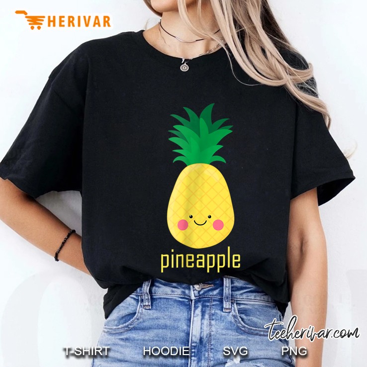 Cute Kawaii Pineapple Ladies Tee