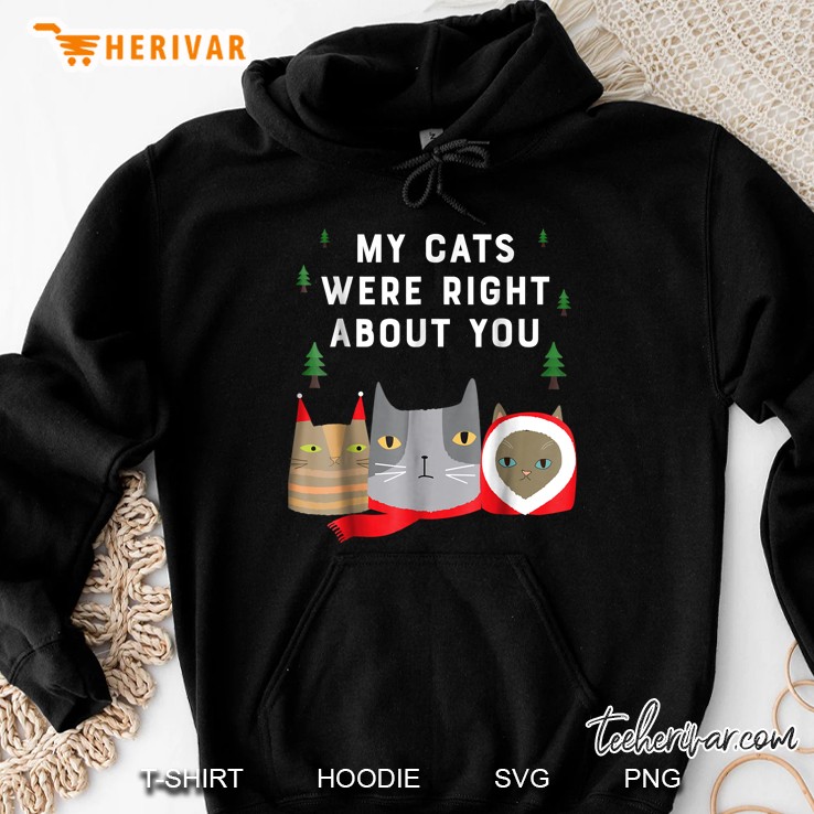 My Cats Were Right About You Hoodie