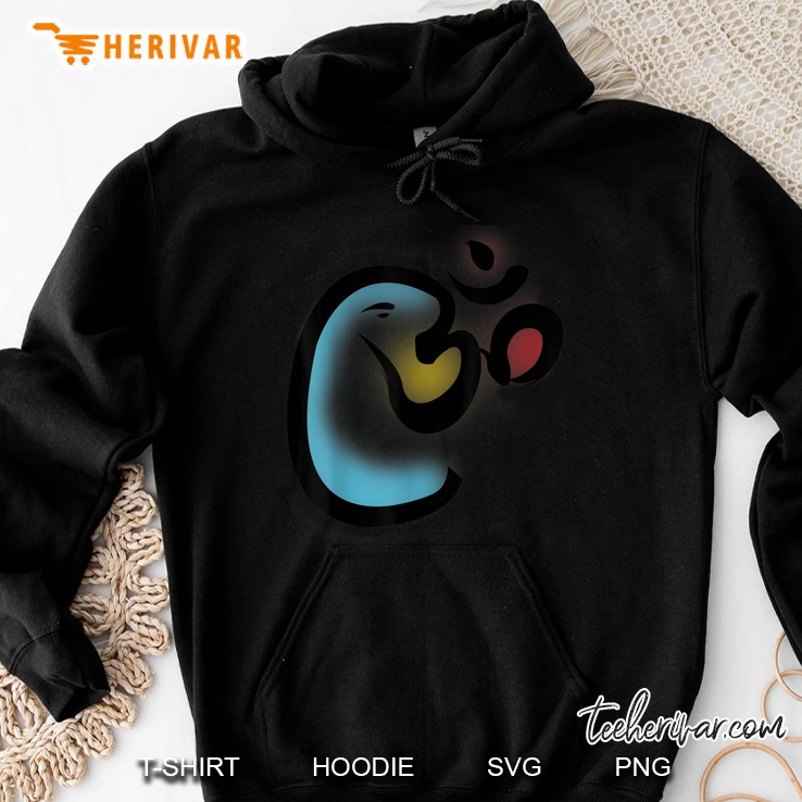 The All Encompassing Divine Om Lord Ganesha Hoodie