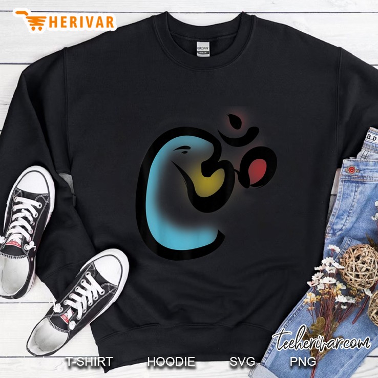 The All Encompassing Divine Om Lord Ganesha Sweatshirt