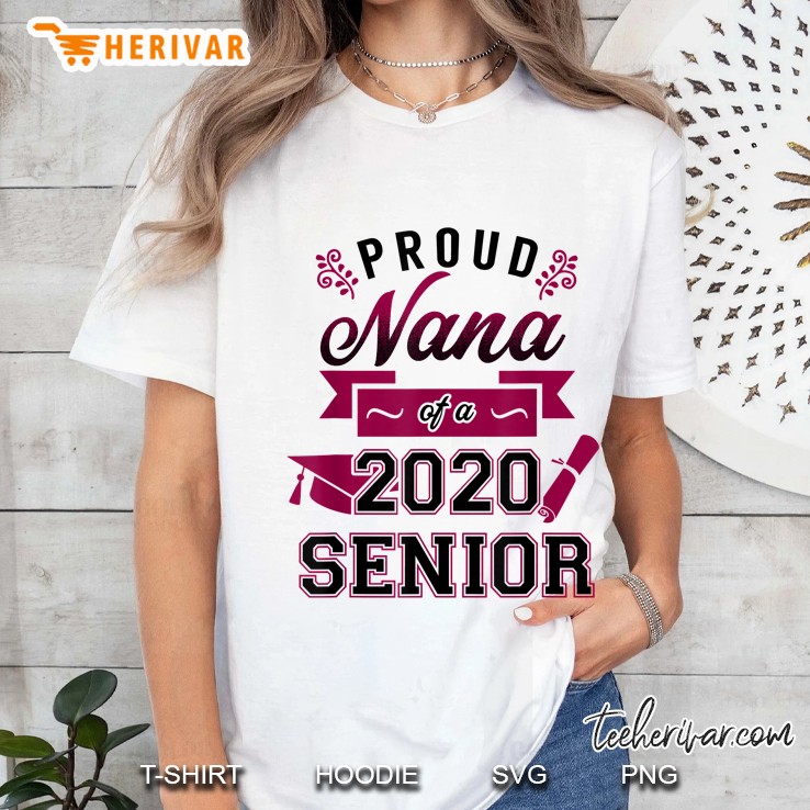 Proud Nana Of A 2020 Senior Ladies Tee