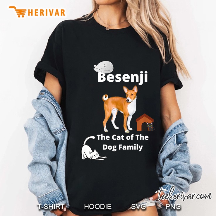 Bensenji The Cat Of The Dog Family Ladies Tee
