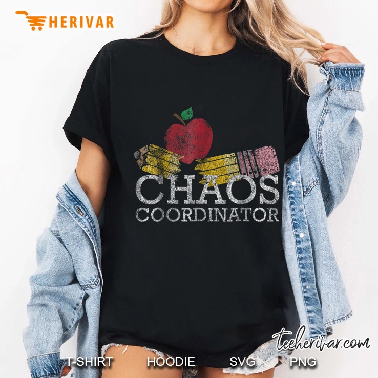 Chaos Coordinator Back To School Ladies Tee