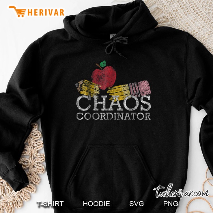 Chaos Coordinator Back To School Hoodie