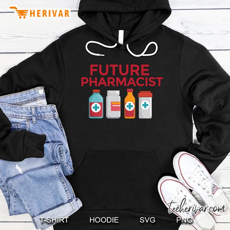 Future Pharmacist Medicine Bottle Version Hoodie