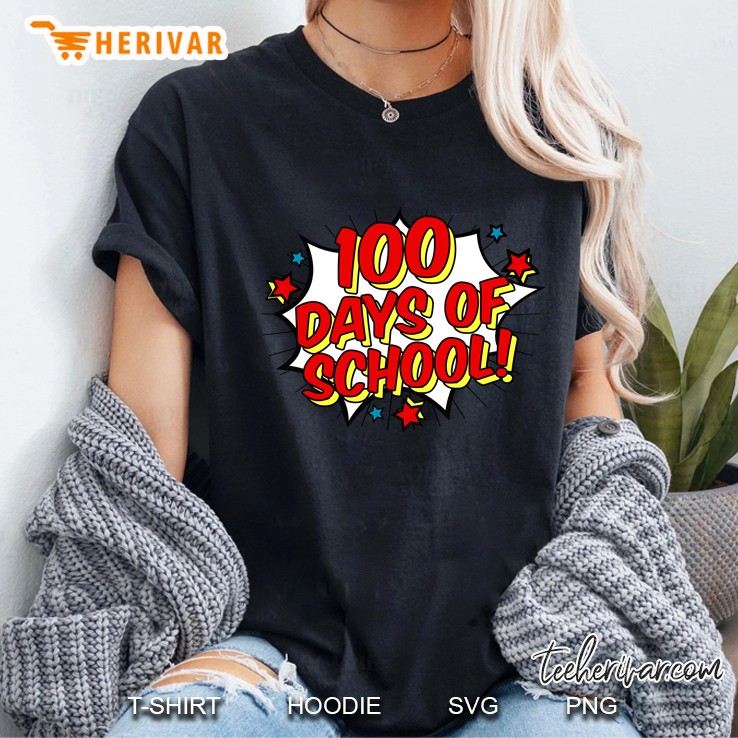 100 Days Of School Version2 Ladies Tee