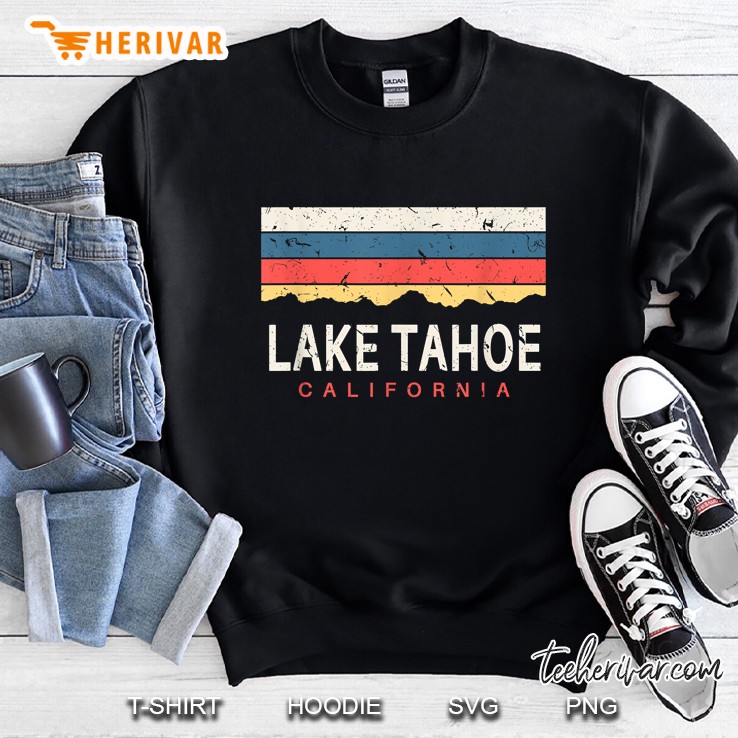 Lake Tahoe California Vintage Version Sweatshirt