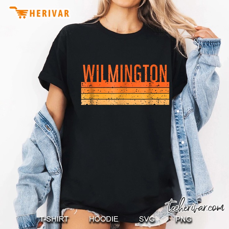 Wilmington North Carolina Vintage Version Ladies Tee