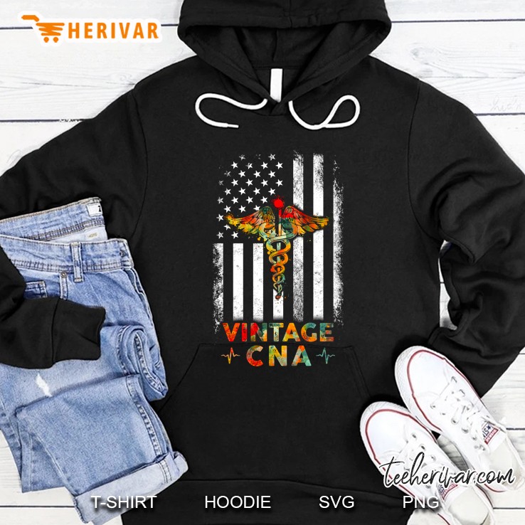 Vintage CNA American Flag Version Hoodie