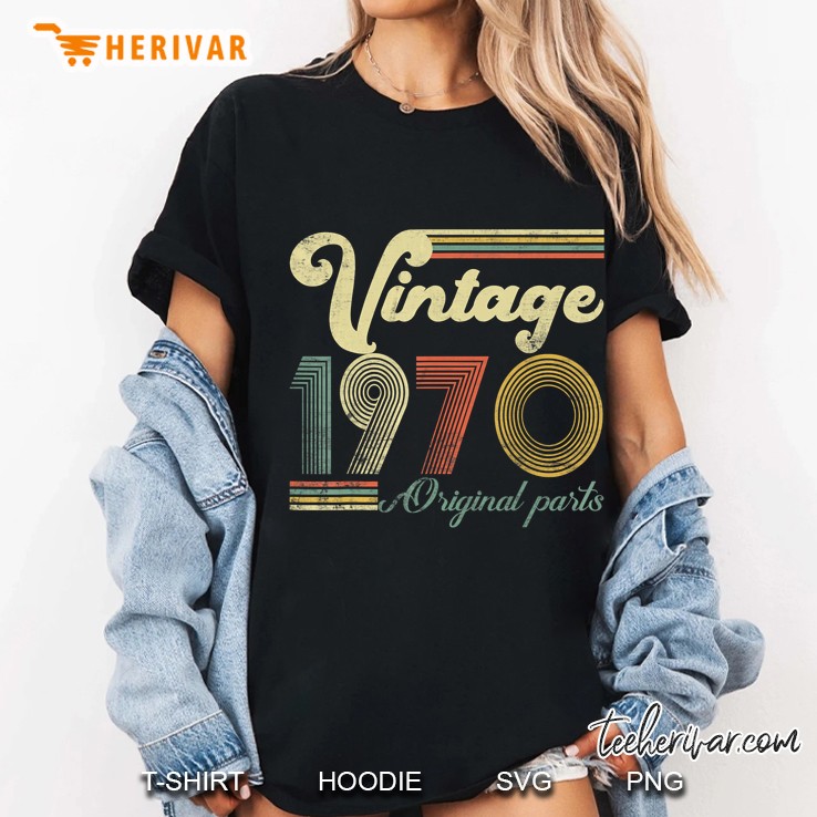 Vintage 1970 Original Parts Version2 Ladies Tee