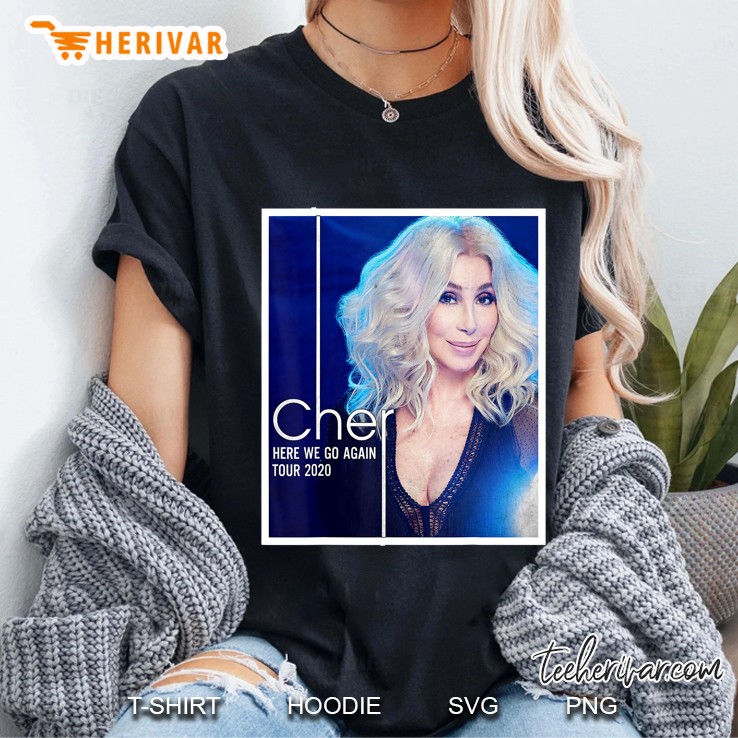Cher Here We Go Again Tour 2020 Ladies Tee