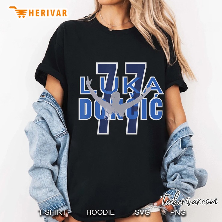 Luka Doncic 77 Dallas Mavericks Ladies Tee