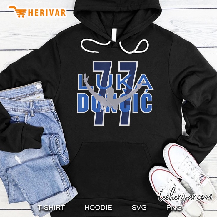 Luka Doncic 77 Dallas Mavericks Hoodie