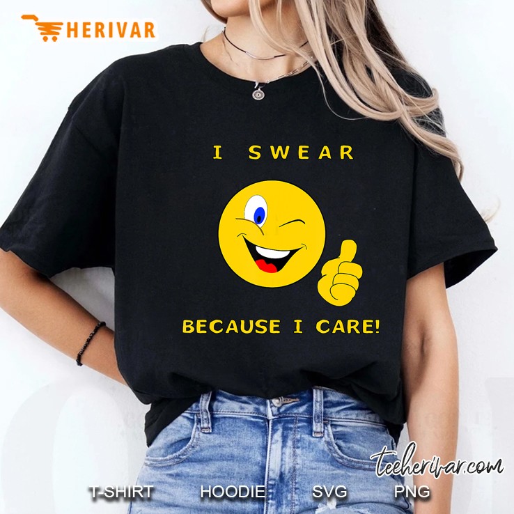 I Swear Because I Care Ladies Tee