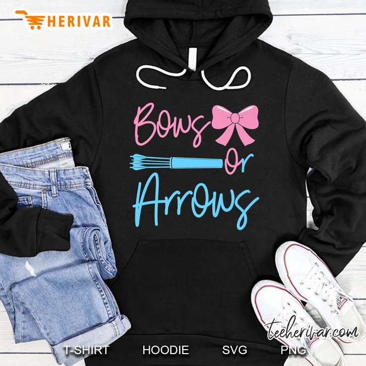 Bows Or Arrows Gender Reveal Hoodie
