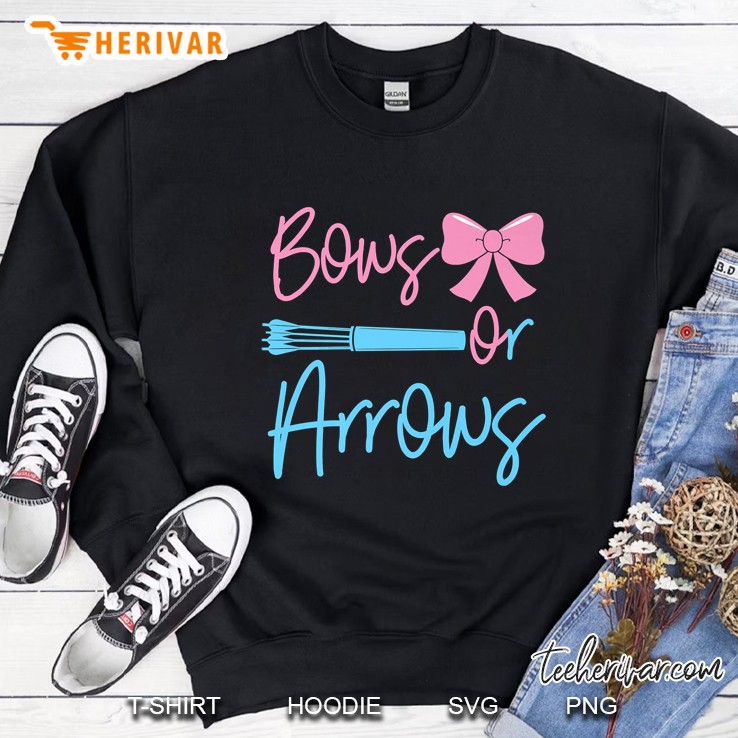 Bows Or Arrows Gender Reveal Sweatshirt