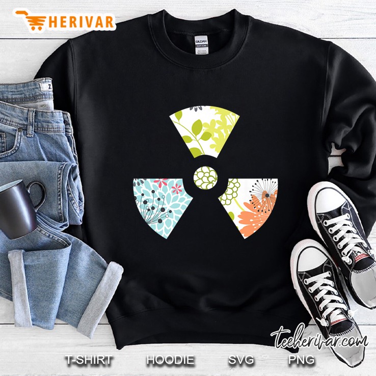 Radioactive Nuclear Symbol Dance Music Edm Vintage Sweatshirt