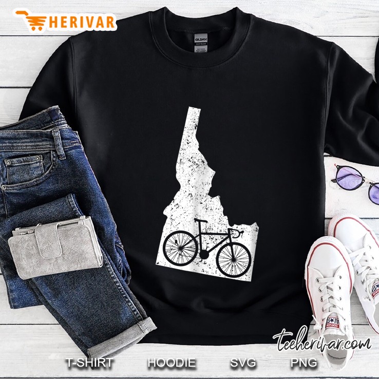 Idaho Bicycle Silhouette Version Sweatshirt