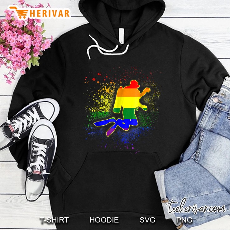Scuba Diving LGBT Pride Hoodie
