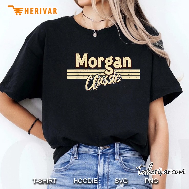Retro Morgan Distressed Ladies Tee