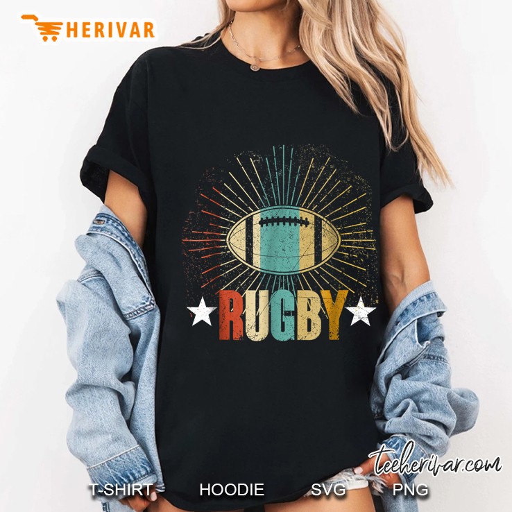 Rugby Shirt Vintage Rugby Style Ladies Tee
