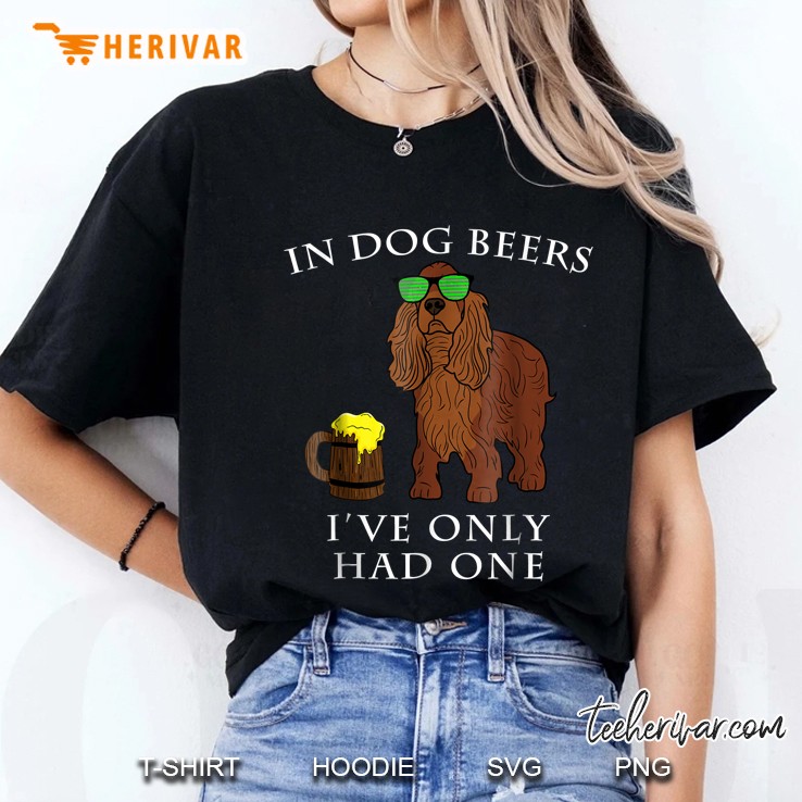 Cocker Spaniel Irish St Patrick Day Ladies Tee
