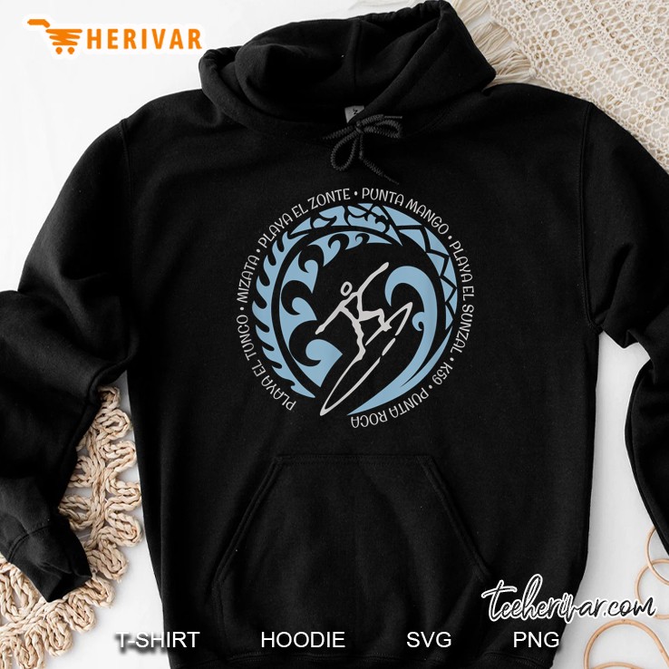El Salvador For Surfing Lovers Fans Hoodie