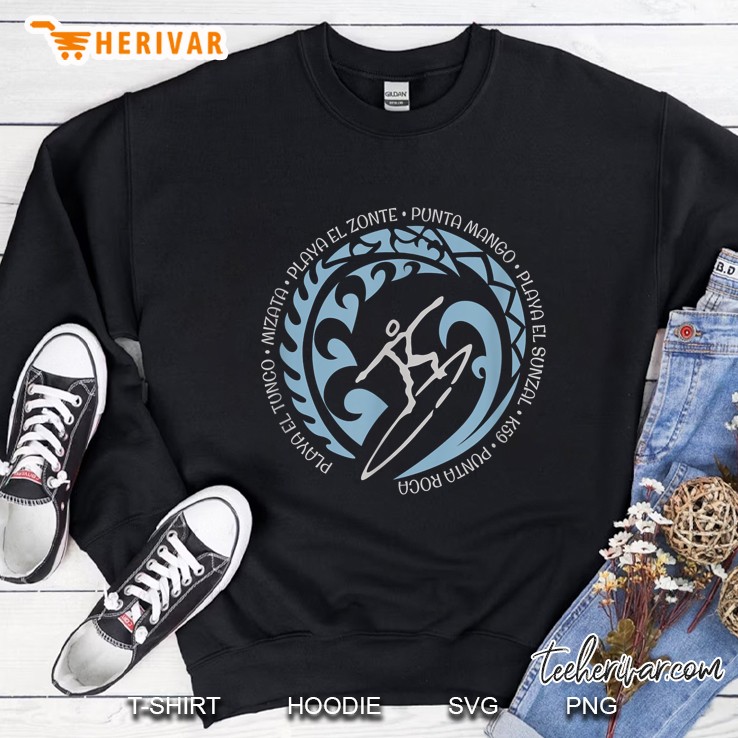 El Salvador For Surfing Lovers Fans Sweatshirt
