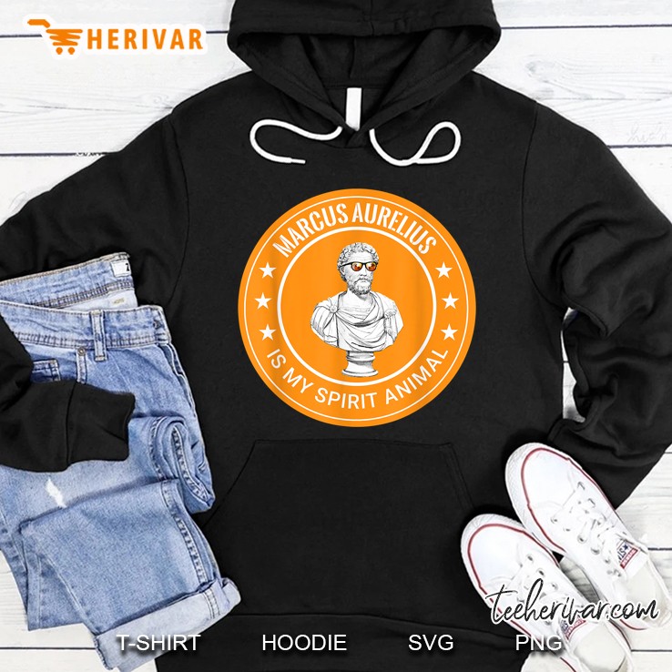 Marcus Aurelius Spirit Animal Stoic Men Women Hoodie