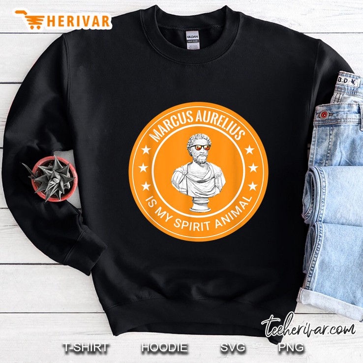 Marcus Aurelius Spirit Animal Stoic Men Women Sweatshirt