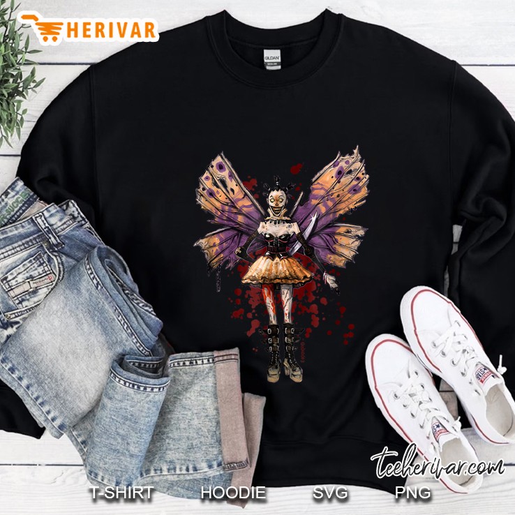 Smiley From Wicked Fairies By Baxaart Sweatshirt