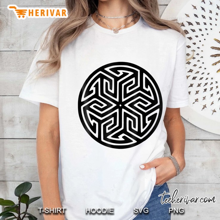 Ancient Arabian Motif Arab Symbol Islam Graphic Ladies Tee