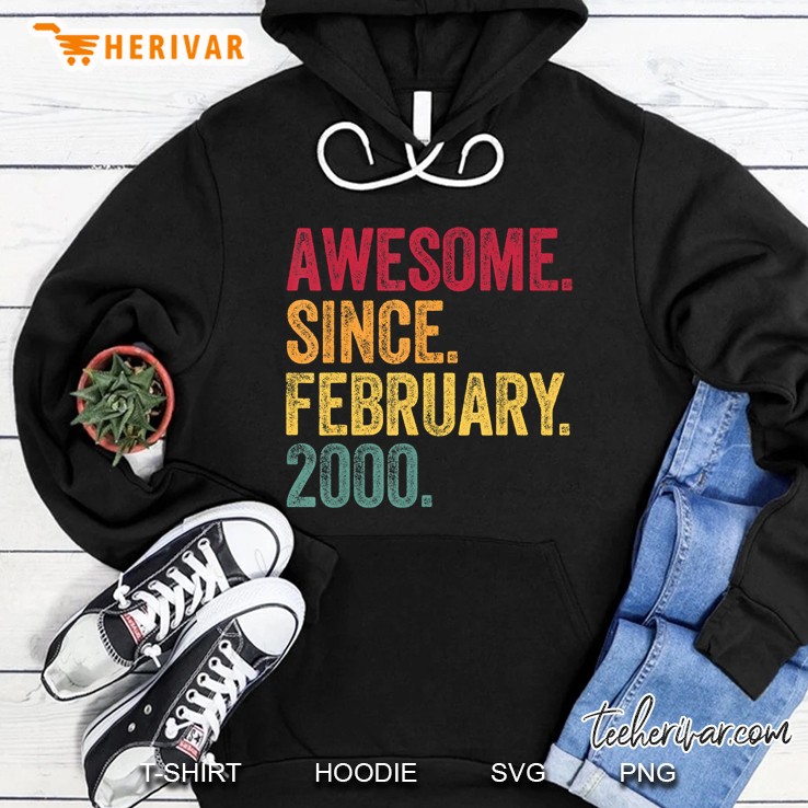 Awesome Since February 2000 Hoodie