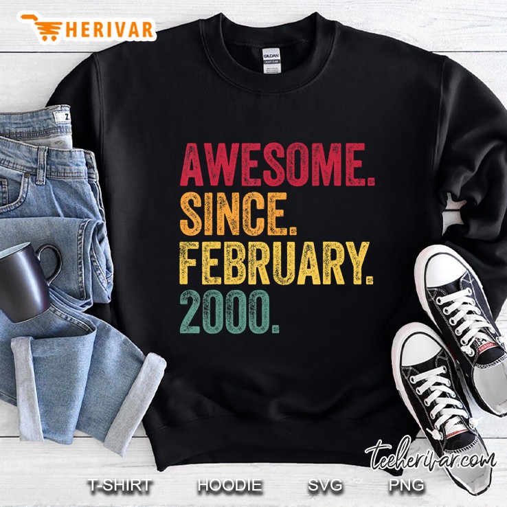 Awesome Since February 2000 Sweatshirt