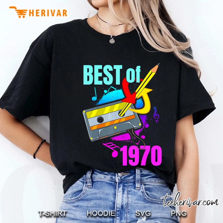 Best Of 1970 Cassette Version2 Ladies Tee