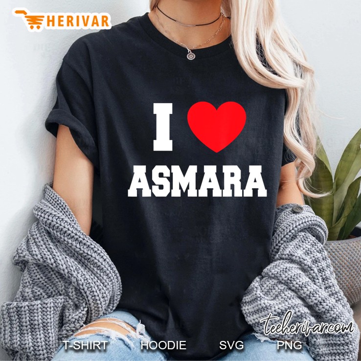 I Love Asmara Ladies Tee