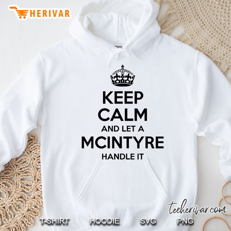 Mcintyre Funny Surname Family Tree Birthday Reunion Gift Hoodie