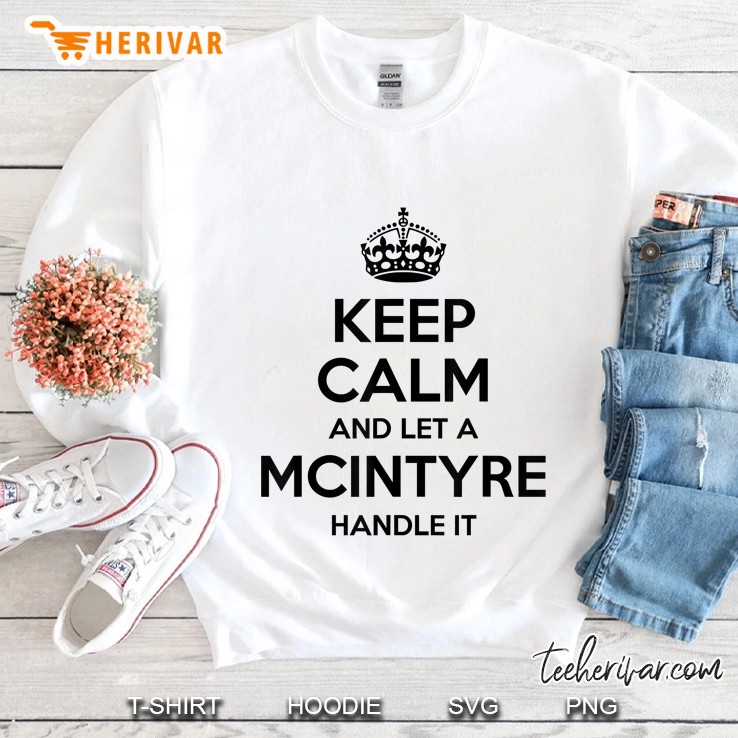 Mcintyre Funny Surname Family Tree Birthday Reunion Gift Sweatshirt