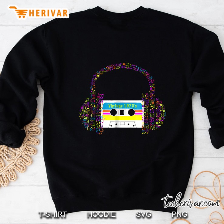 Vintage 1970S Cassette Tape Music Sweatshirt