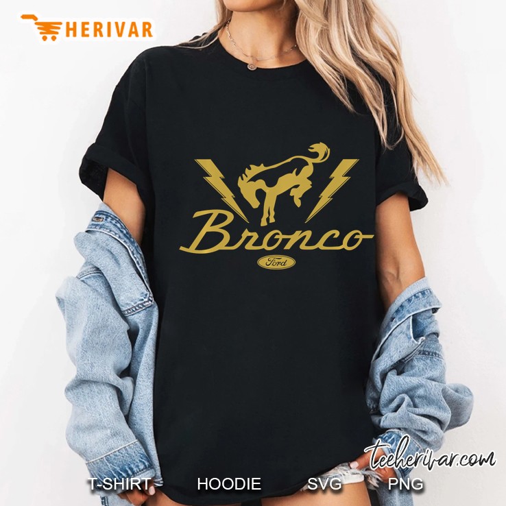 Ford Bronco Lightning Bronco Pullover Hoodie Ladies Tee