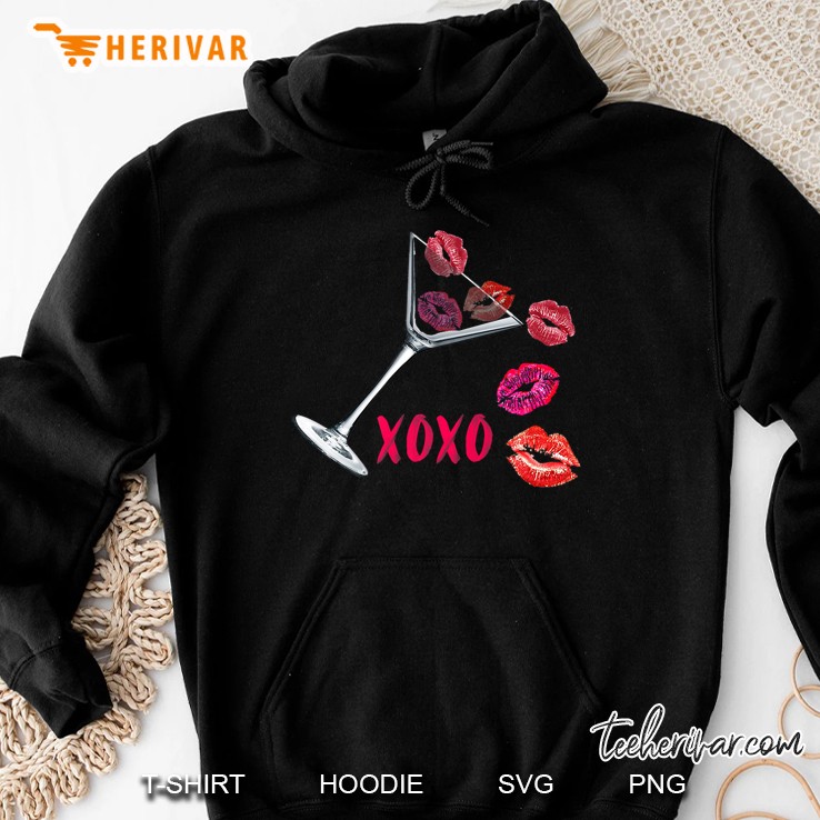 Xoxo Love Champagne And Kisses Hoodie
