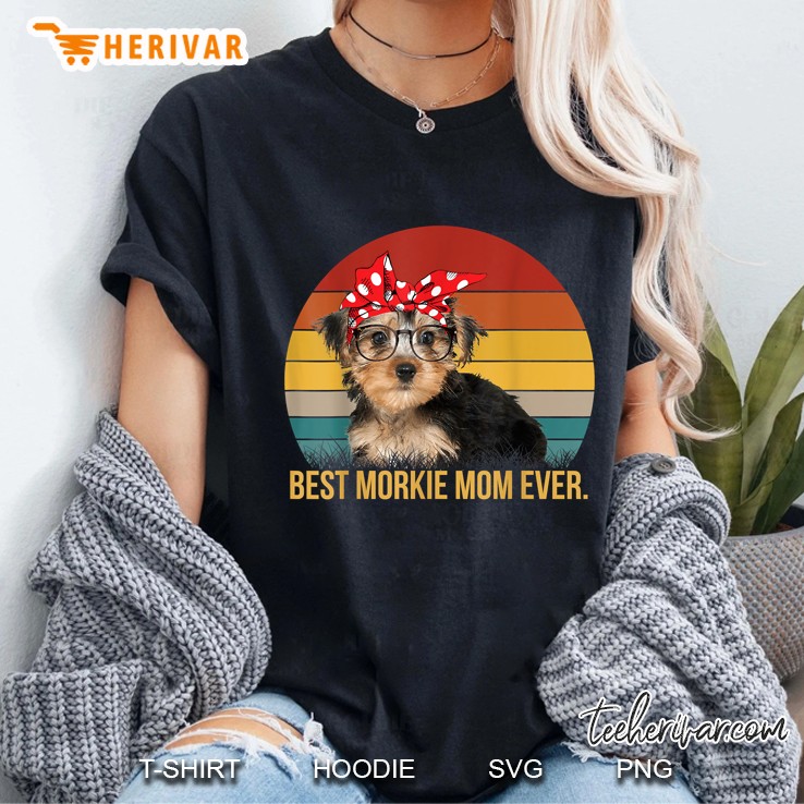 Best Morkie Mom Ever Ladies Tee