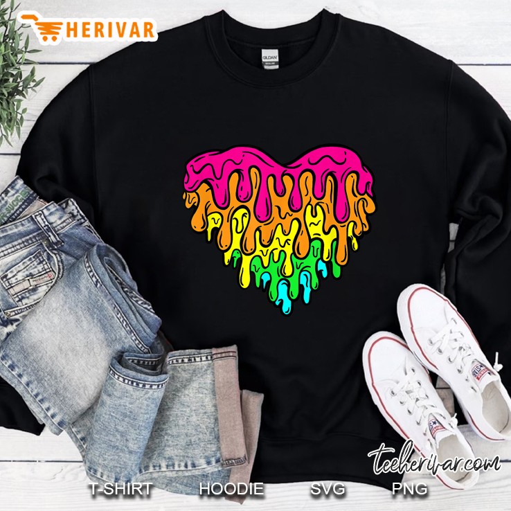 Heart Cool Retro 80S Sweatshirt