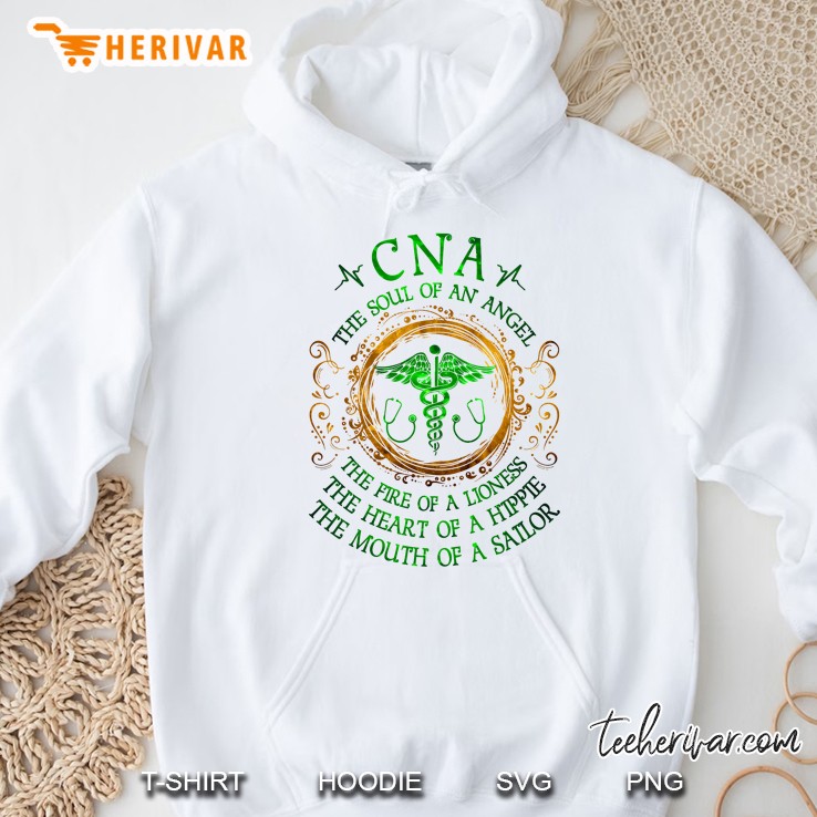 Cna The Soul Of An Angel The Fire Of A Lionness Caduceus Version Hoodie