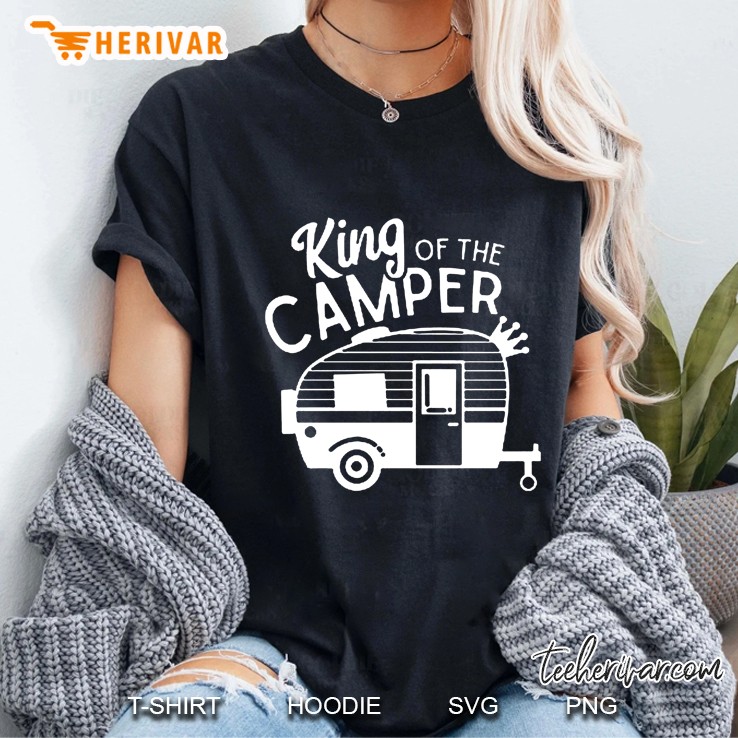 King Of The Camper Caravan Version Ladies Tee